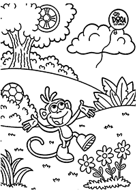 dora coloring pages - page 102