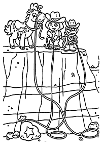 dora coloring pages - page 104