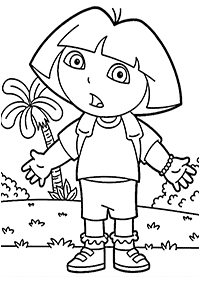 dora coloring pages - page 116