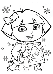 dora coloring pages - page 122