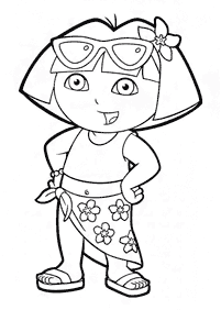 dora coloring pages - page 143
