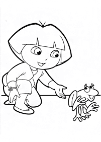 dora coloring pages - page 154