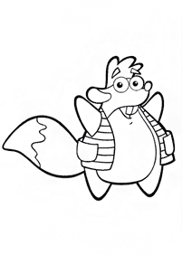 dora coloring pages - page 163