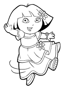 dora coloring pages - Page 29