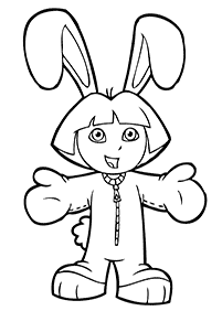 dora coloring pages - page 39