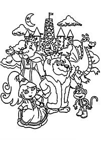 dora coloring pages - page 43