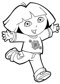 dora coloring pages - page 65