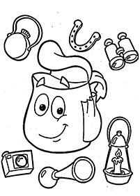 dora coloring pages - page 70