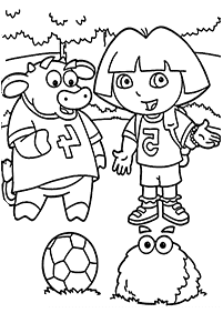 dora coloring pages - page 71