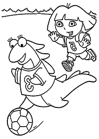 dora coloring pages - page 77