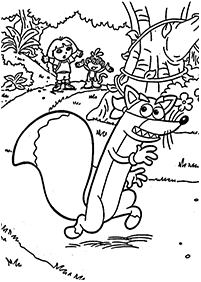 dora coloring pages - page 78