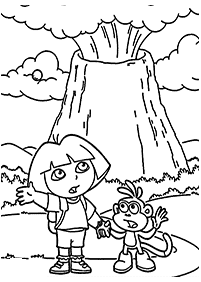 dora coloring pages - page 92