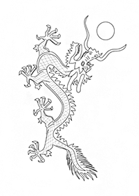 dragon coloring pages - page 100