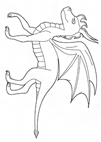 dragon coloring pages - page 102