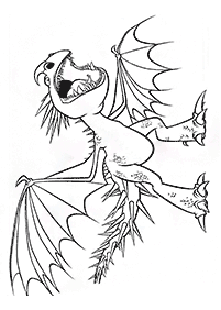 dragon coloring pages - page 103