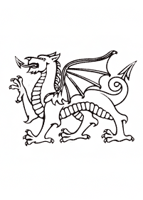 dragon coloring pages - page 15