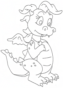 dragon coloring pages - Page 21