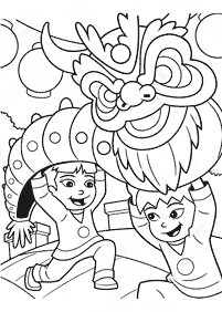dragon coloring pages - Page 26
