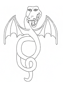 dragon coloring pages - Page 29