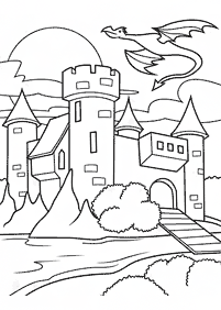 dragon coloring pages - page 30