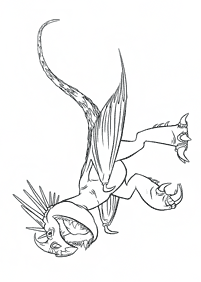 dragon coloring pages - page 32