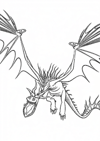 dragon coloring pages - page 36