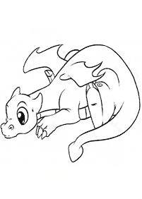 dragon coloring pages - page 44