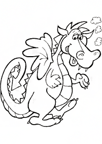 dragon coloring pages - page 45