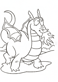 dragon coloring pages - page 48