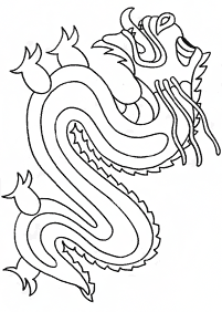 dragon coloring pages - page 49