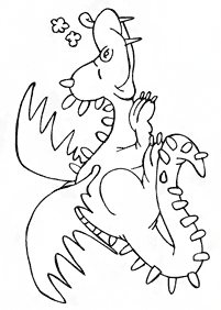 dragon coloring pages - page 56