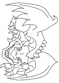 dragon coloring pages - page 59