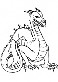 dragon coloring pages - page 61
