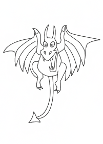 dragon coloring pages - page 63