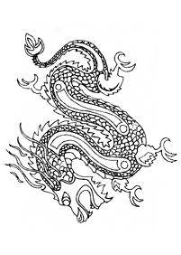 dragon coloring pages - page 66