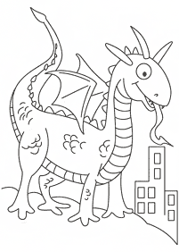 dragon coloring pages - page 68