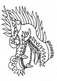dragon coloring pages - page 70