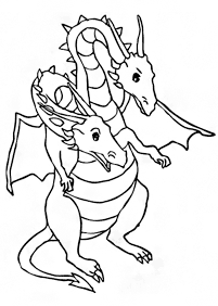 dragon coloring pages - page 71