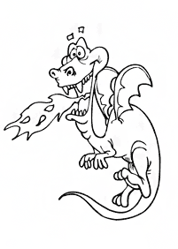 dragon coloring pages - page 72