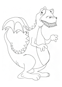 dragon coloring pages - page 74