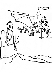 dragon coloring pages - page 75