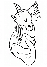 dragon coloring pages - page 82