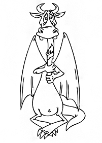 dragon coloring pages - page 85