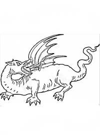 dragon coloring pages - page 88