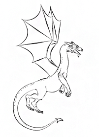 dragon coloring pages - page 89