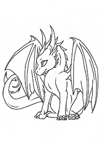 dragon coloring pages - page 90