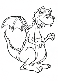 dragon coloring pages - page 97