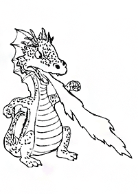 dragon coloring pages - page 99