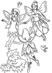 fairy coloring pages - Page 2