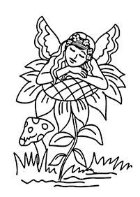 fairy coloring pages - Page 22